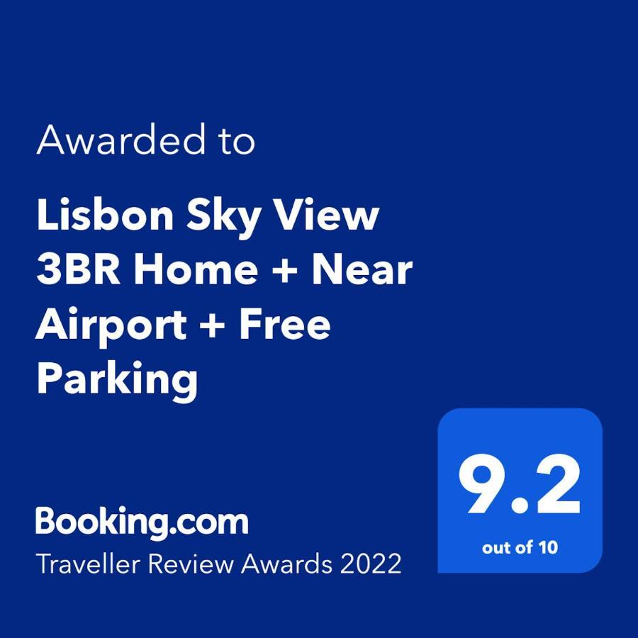 Lisbon Sky View 3Br Home + Near Airport + Free Parking Екстериор снимка